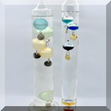 D45. 2 Galileo thermometers. - $56 for the pair 
